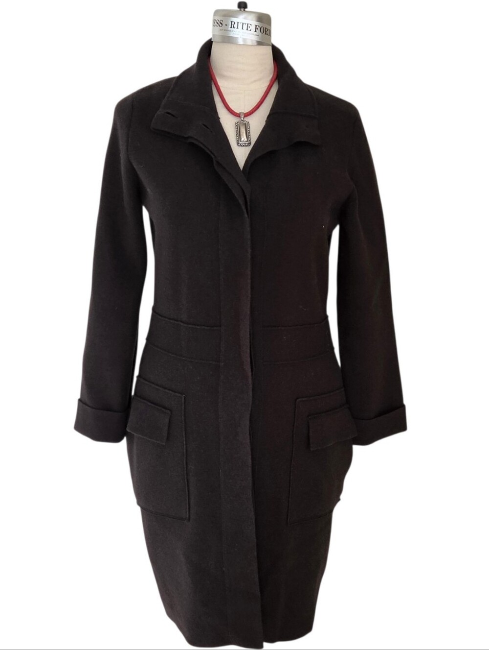 Akris Punto Wool/Cashmere Sweater Dress Size Medium